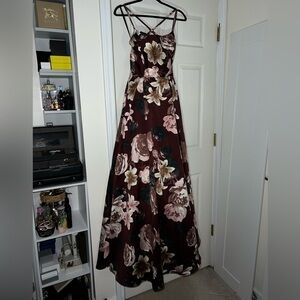 Windsor prom dress, A-line dress, ballgown, prom, red dress, Windsor dress